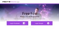 Sign using Facebook or Google (Image via Garena)